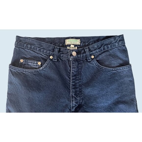 Vintage GUESS JEANS High Waisted Straight Leg Jean 1990s Size 27 - Picture 4 of 7